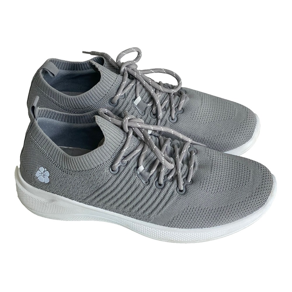 Tommy Bahama Women's Golf Shoes Slip on Laces Comfort Grey Women's Size 9.5